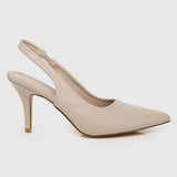 Moyra Pointed Toe Heels (Nude)