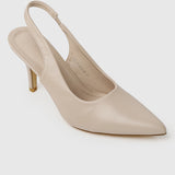 Moyra Pointed Toe Heels (Nude)