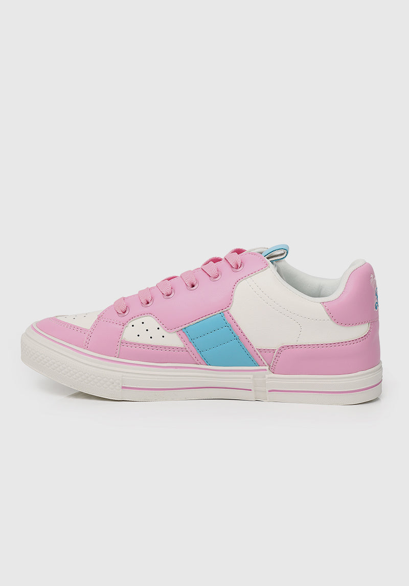 Barbie Ever-Ready! Rounded Toe Sneakers (Hot Pink)