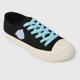 Barbie Palm Springs Rounded Toe Sneakers (Black)