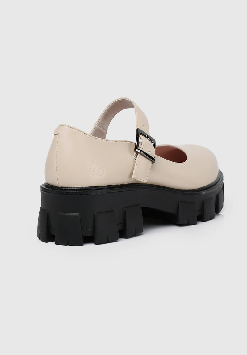 Barbie Girl About Town Rounded Toe Loafers, Moccasins & Boat Shoes (Nude)