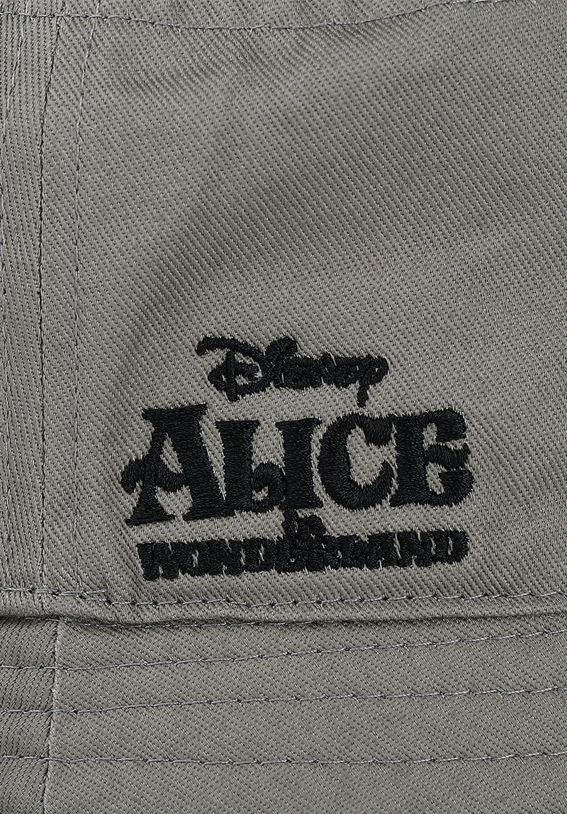 Disney Alice in Wonderland Hat's Off! Bucket Hat (Grey)