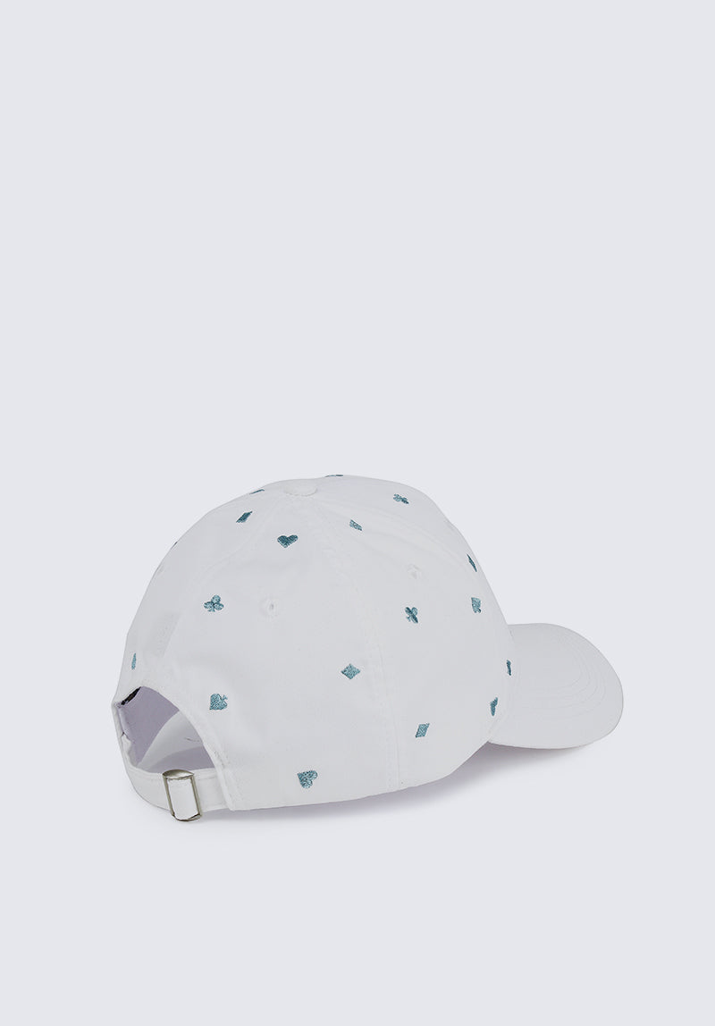 Disney Alice in Wonderland Curiouser and Curiouser Cap (White)