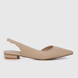 Ayn Pointed Toe Heels (Nude)