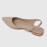 Ayn Pointed Toe Heels (Nude)